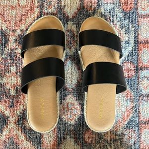 NWOT Espadrille Style Sandals!